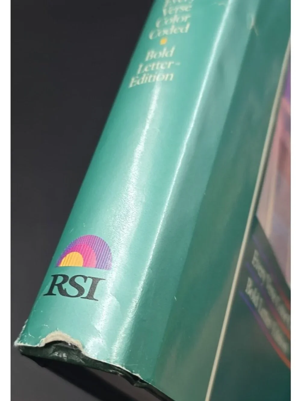 The Rainbow Study Bible Living Bible Edition Bold Letter Color Code Guide